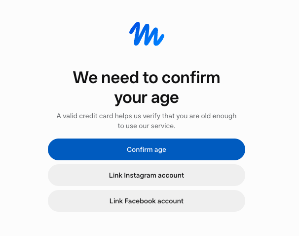 Verify your Muse account