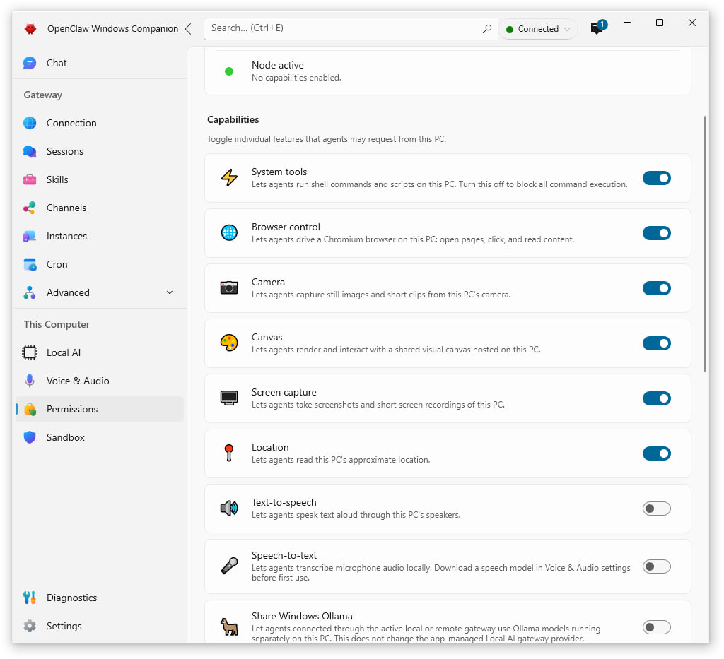 Openclaw for Windows