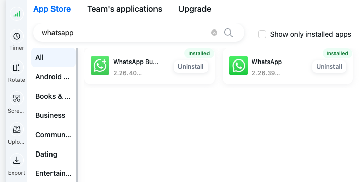 Regular WhatsApp or WhatsApp Business