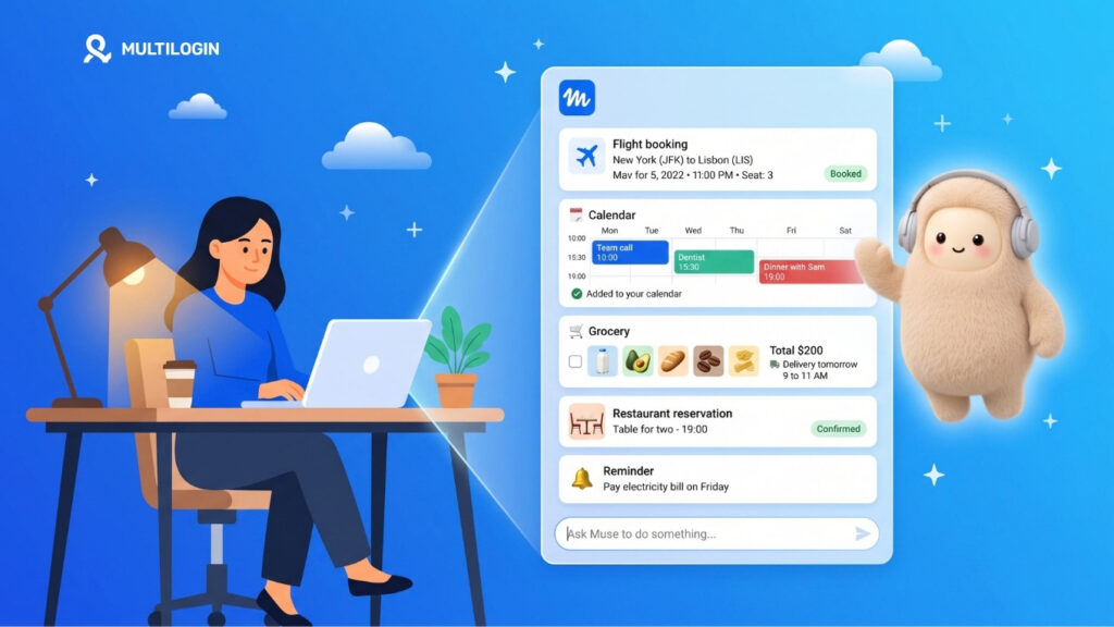 Create a Muse AI Agent Account Outside the US in Minutes