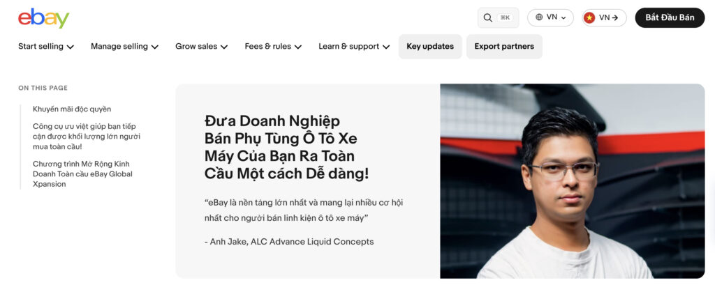 bán hàng trên eBay từ Việt Nam - sitemultilogin cloud phone