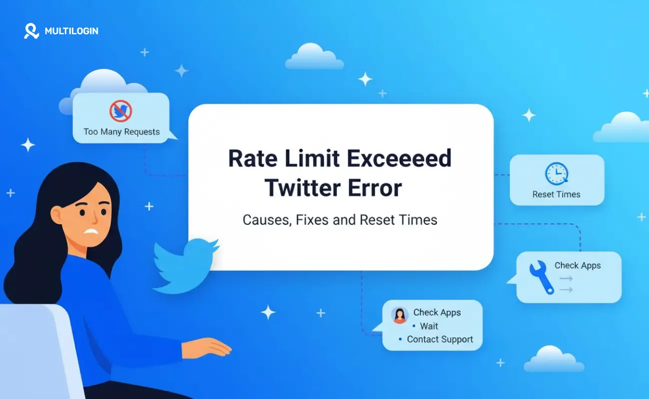 Rate Limit Exceeded Twitter Error: Causes, Fixes and Reset Times