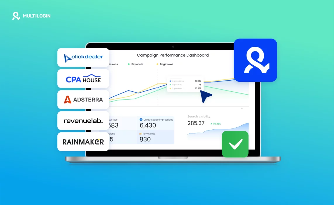 Top affiliate networks to succeed with Multilogin