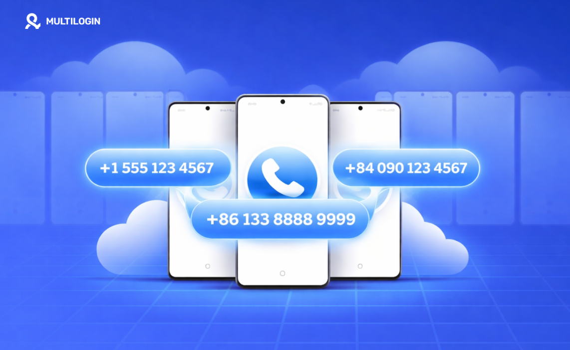 điện thoại ảo cloud phone - số điện thoại ảo, sdt ảo, số điện thoại ảo mỹ