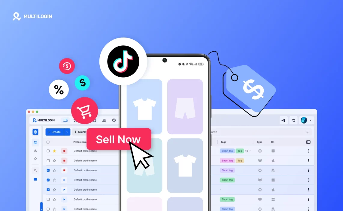 How to create a TikTok Marketplace account using Multilogin
