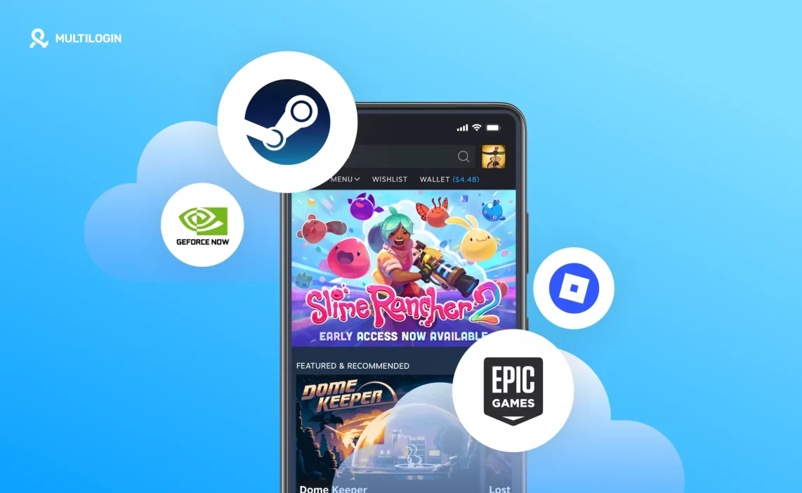 Como usar o celular na nuvem Multilogin para jogar com estabilidade e segurança