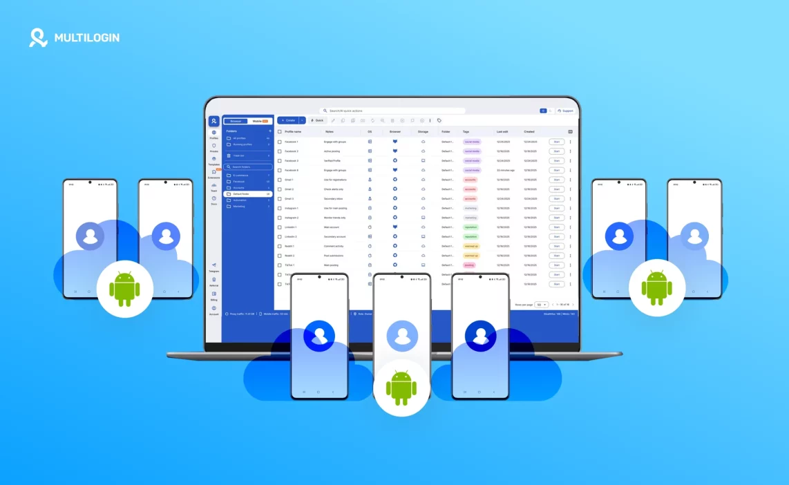 Mobile Farming With Multilogin: Replace Physical Devices With Cloud Android