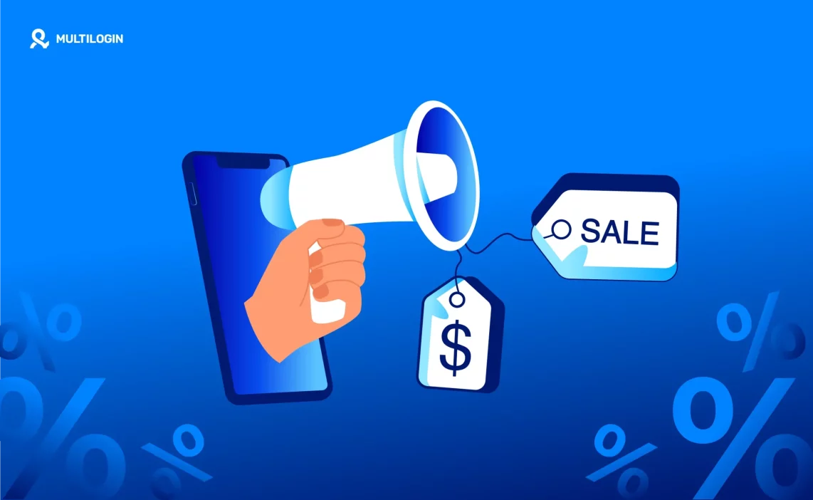 Ảnh Black Friday Multilogin 2025 với ưu đãi giảm 50% gói năm