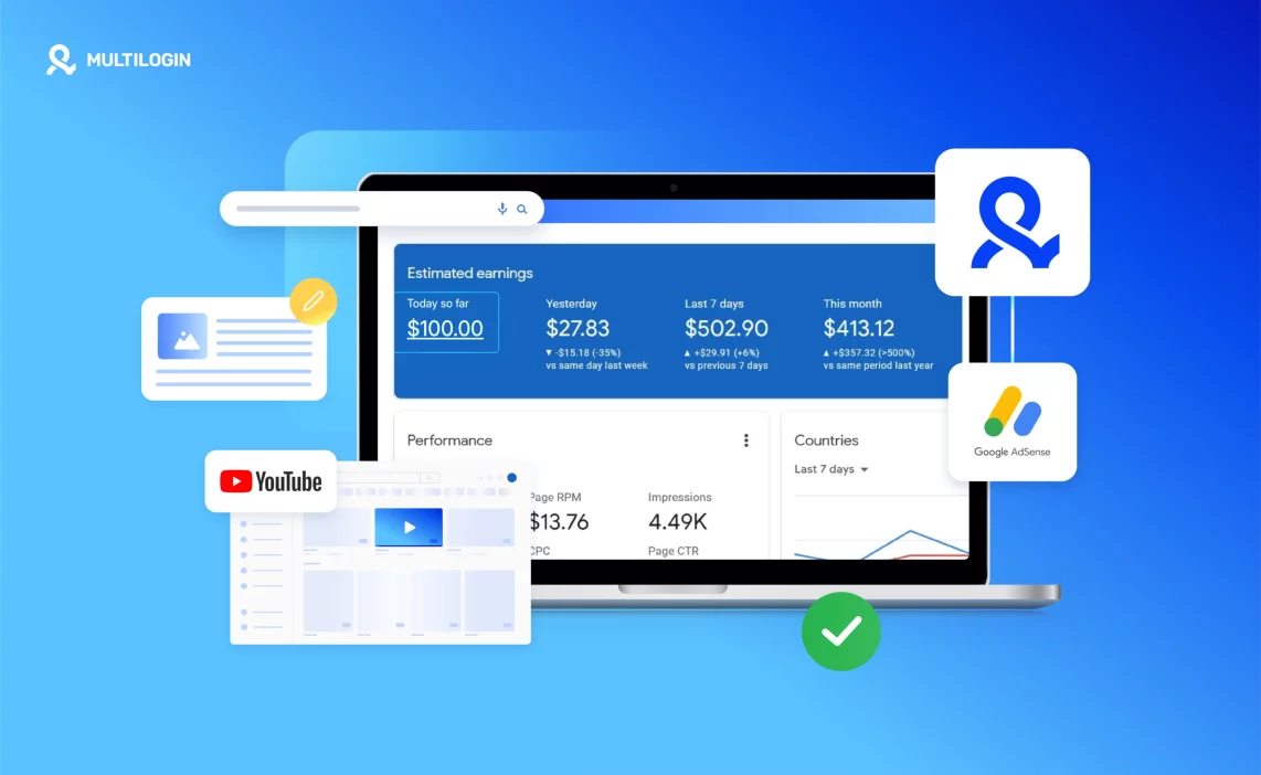 Earning 100$ with Adsense