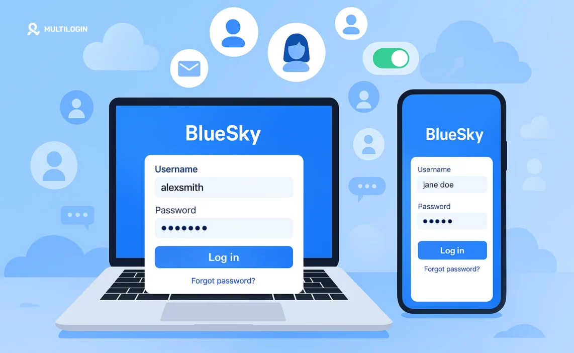 bluesky multiple accounts