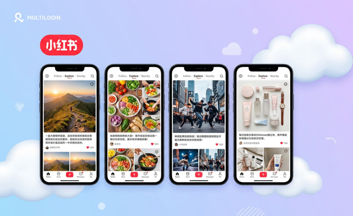 How to Create Xiaohongshu (RedNote) Accounts Using Multilogin Cloud Phones