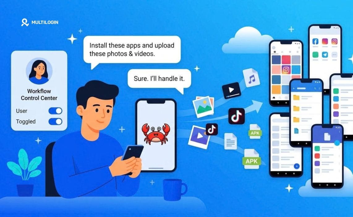 OpenClaw + Multilogin: Run Cloud Phones with an AI Agent