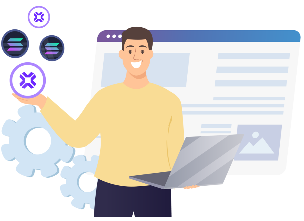 image displaying maximizing rewards while managing multiple profiles with antidetect browser, enhancing anonymity