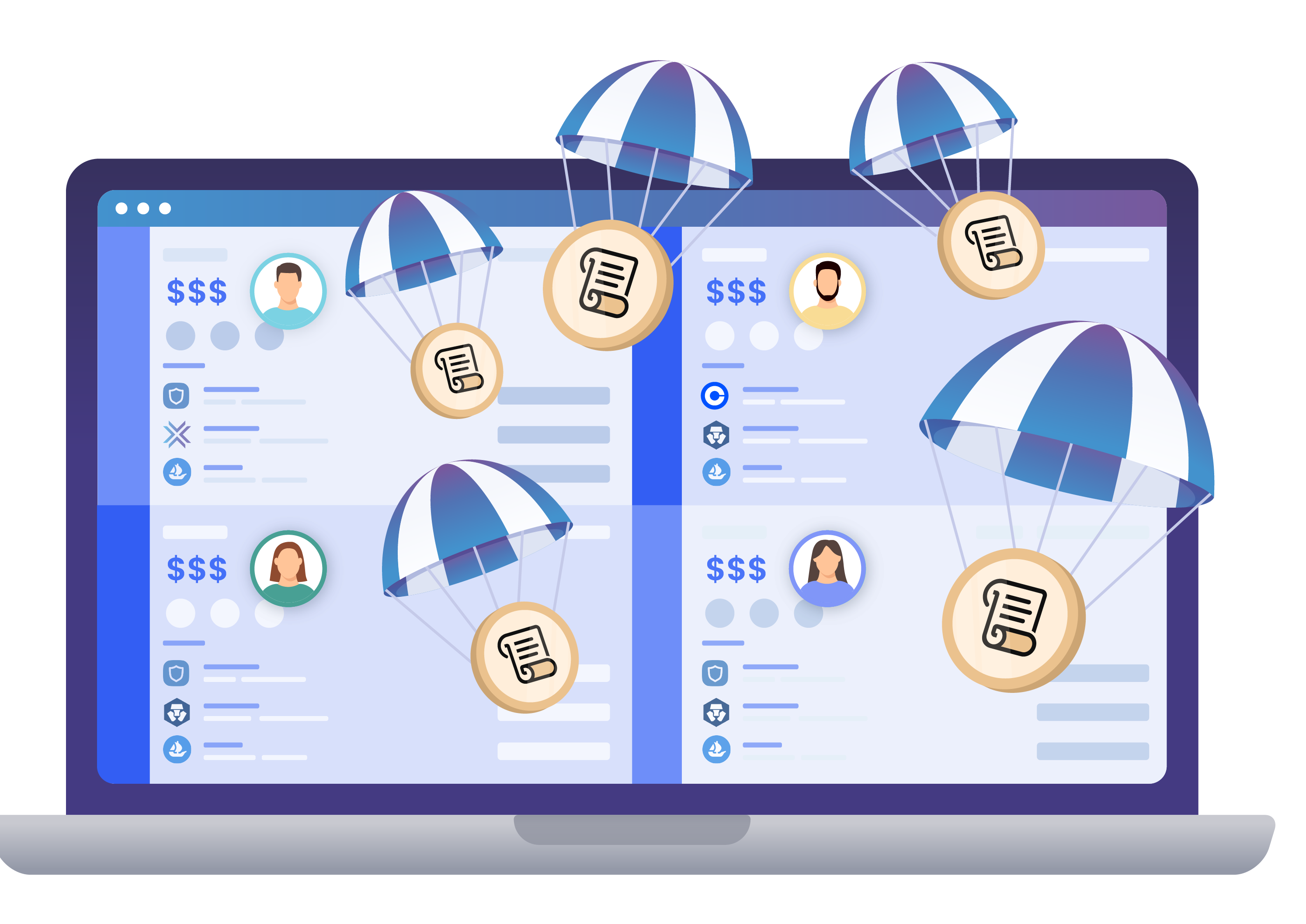 Image showcasing how to manage multiple wallets across isolated browser profiles, mimicking real users to bypass detection systems and maximize your Scroll token haul.