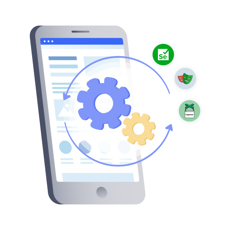 Mobile automation workflow with anti-detect tools running on a simulated device using iOS emulators for PC.