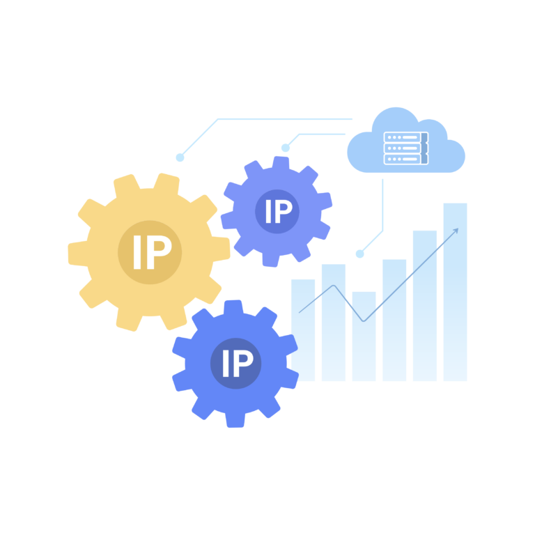 Image illustrating the power of Multilogin browsers, enhanced by residential proxies, for global data scraping.