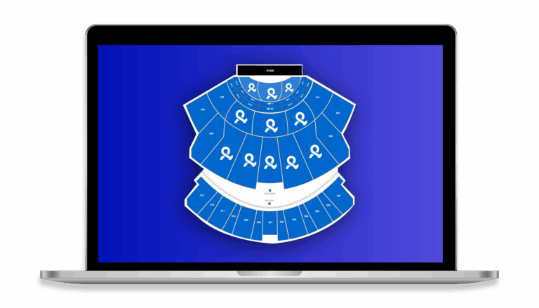 An illustration showing how ticket scalping helps secure the best seats, highlighting the process of automated ticket purchasing for optimal seat selection.