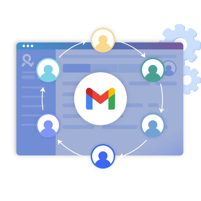 Image showcasing Multilogin's team collaboration features, allowing you to manage accounts.