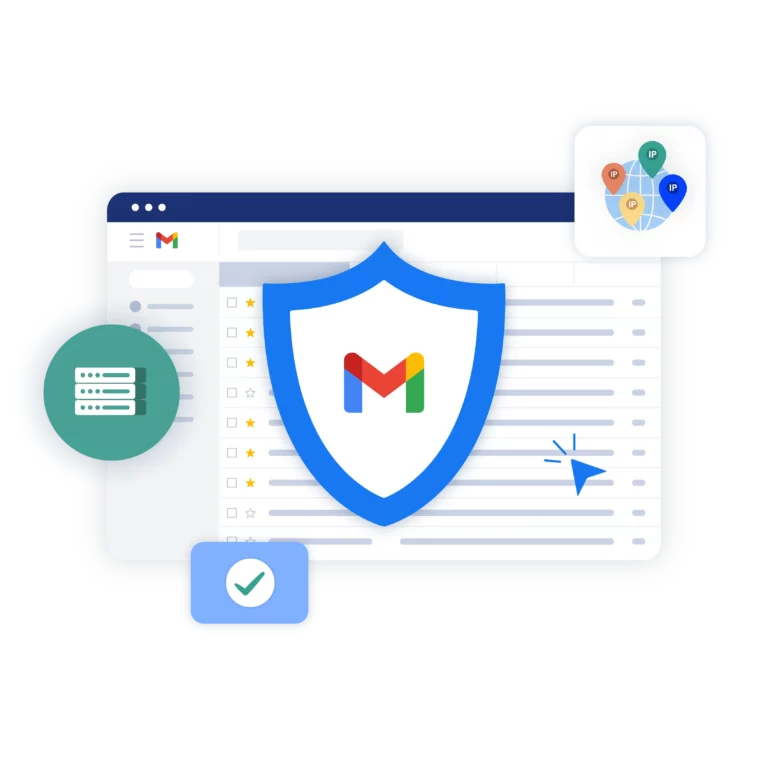 Image illustrating how Multilogin's residential proxies help manage multiple profiles.