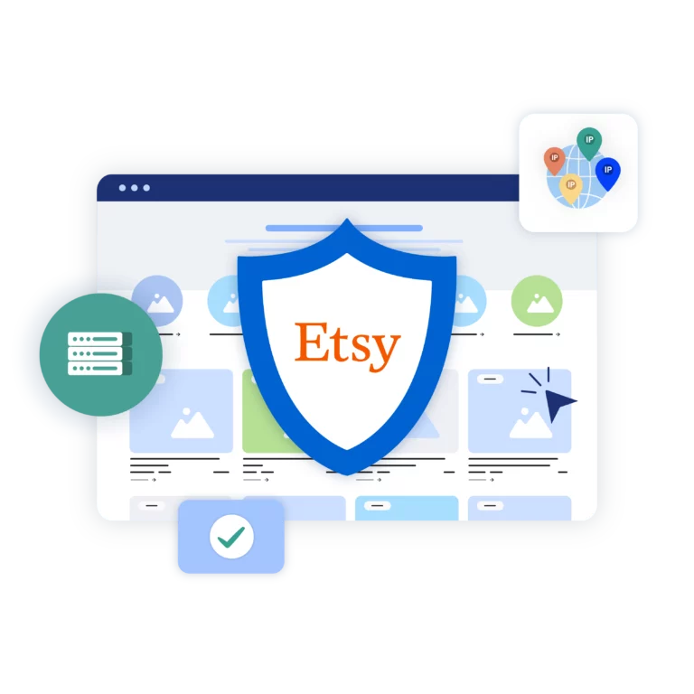 Avoid Etsy account bans with Multilogin's built-in proxies for secure and undetectable account management.