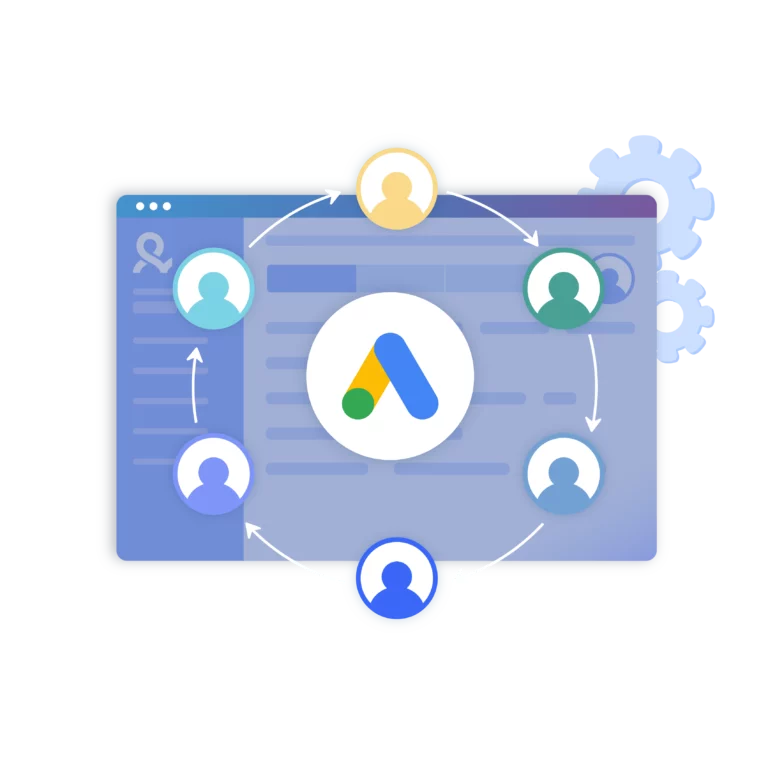 Collaborate with your team to securely manage Google Ads accounts using Multilogin for easy management.