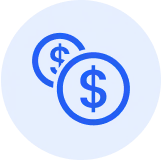 Icon representing pricing or cost information, typically symbolized by a dollar sign or price tag.