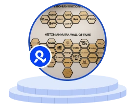 Estonian mafia wall of fame badge for Multilogin antidetect browser.