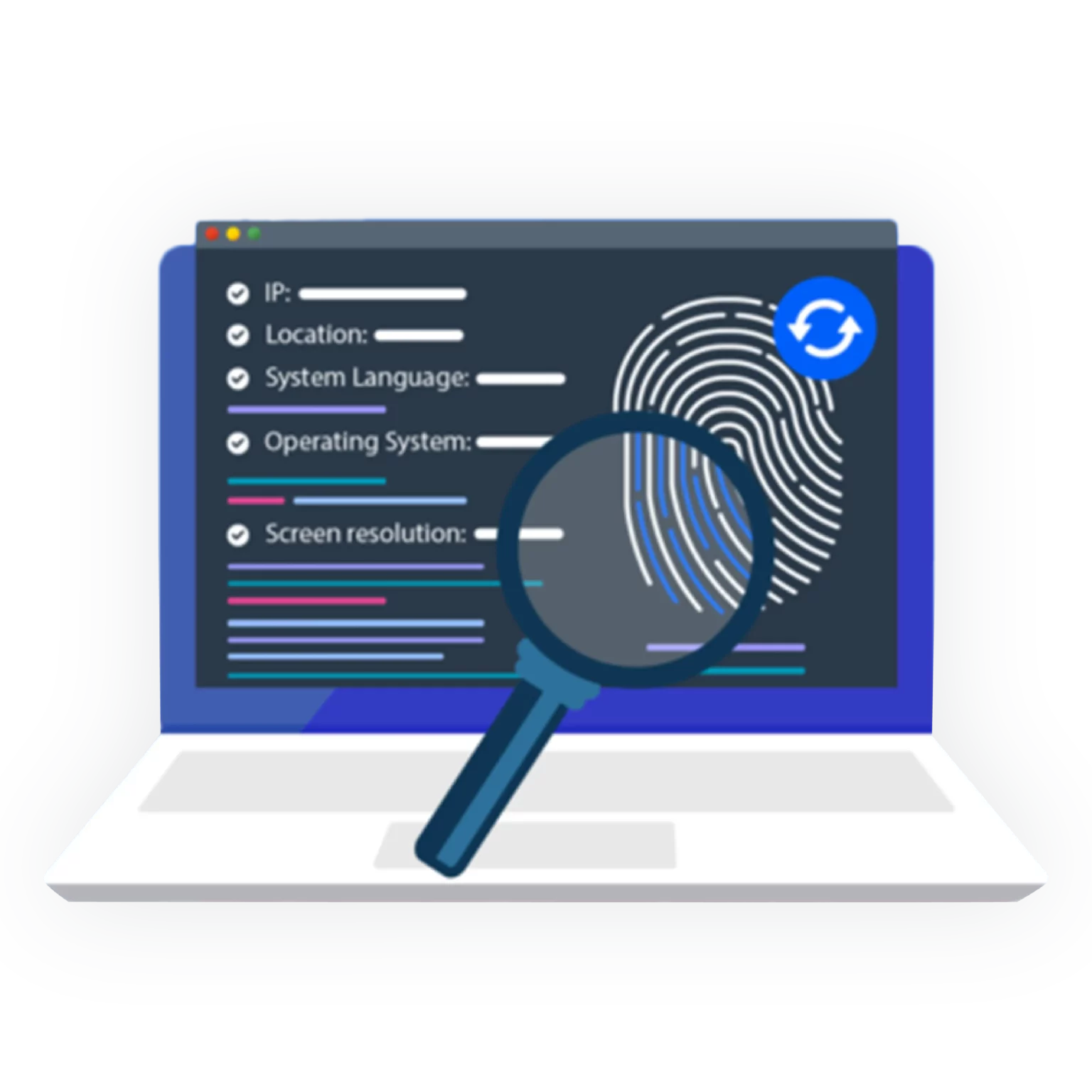 Image showing the use of residential proxies, preventing bans and selfie verification checks.