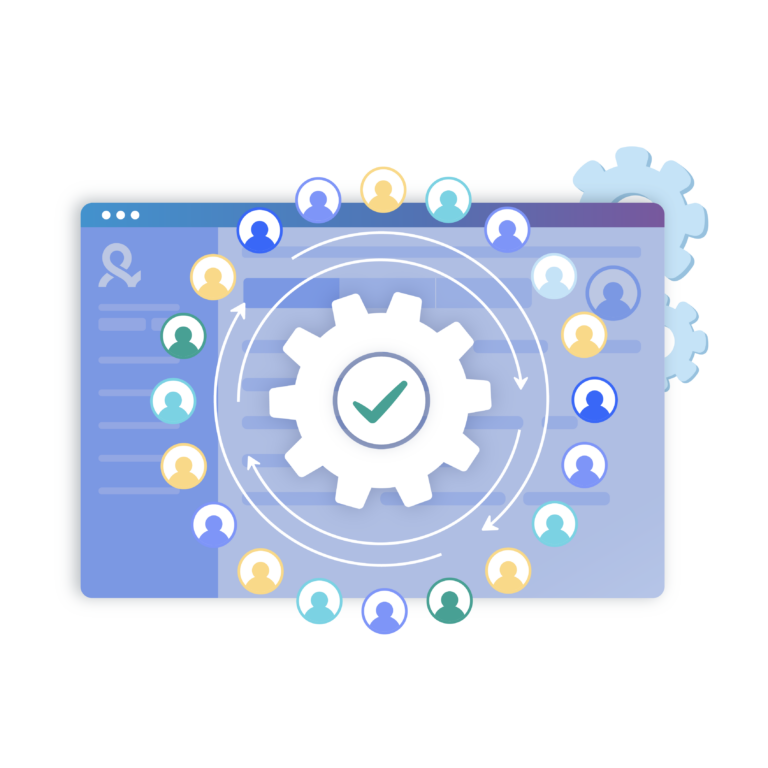 Image illustrating the management of multiple social media accounts with high-quality proxies and 24-hour sticky sessions.