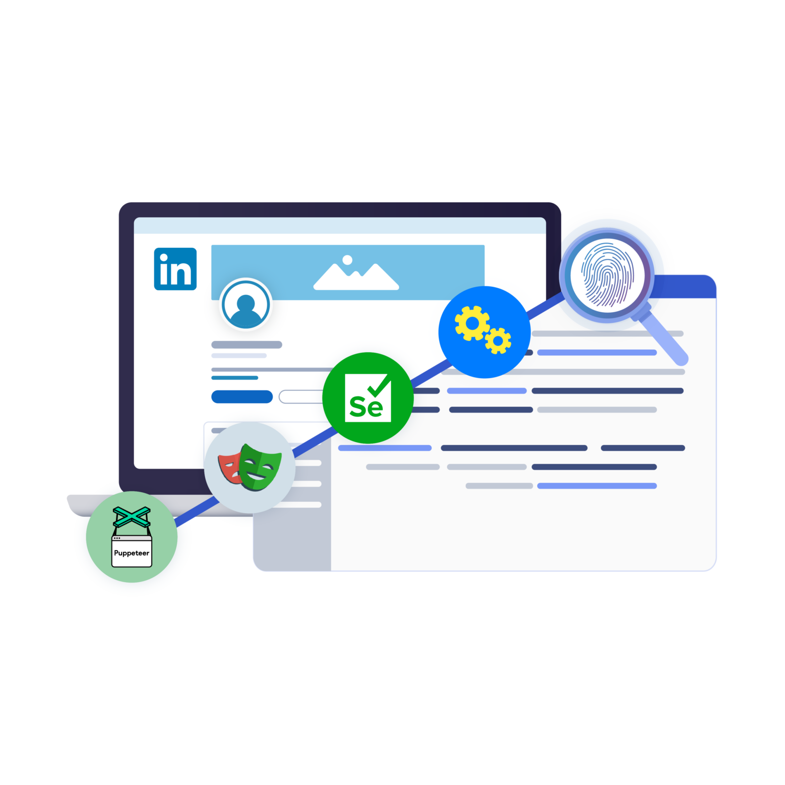 image showcasing google scraping and essential tools for successful data extraction