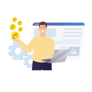 Man receiving Bonk token airdrops with ease