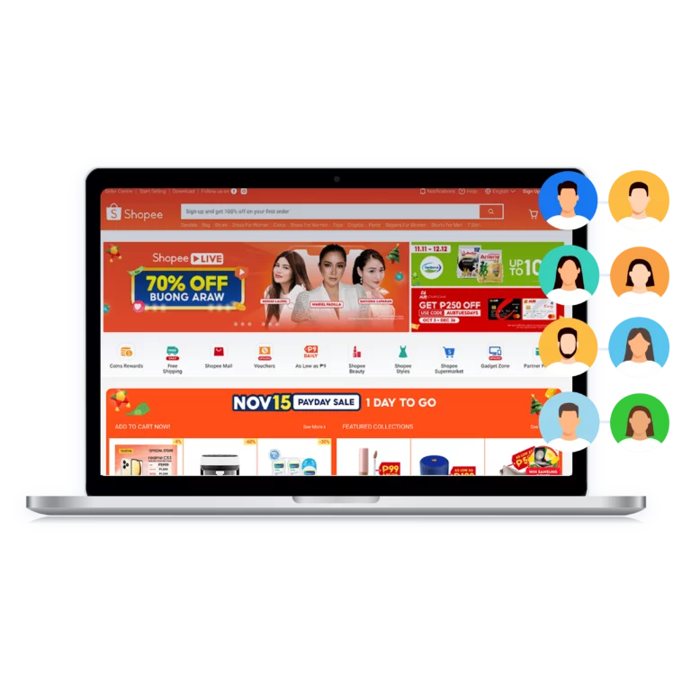 multiple shopee accounts with no bans