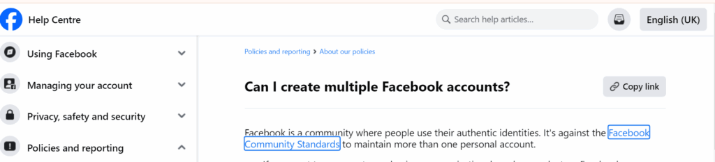 facebook多账号社群守则